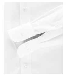 CASAMODA Langarmhemd Modern Fit uni/weiß (006530)
