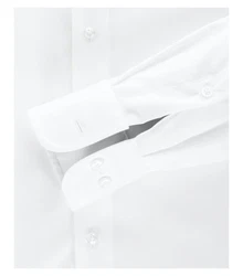 CASAMODA Langarmhemd Modern Fit uni/weiß (006530)