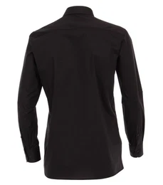 Langarmshirt Popeline Hemd uni 006530