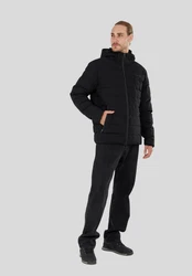 Fundango Sommerjacke Hubble Padded Schwarz/Dunkelblau