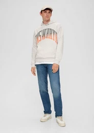 Stoffhose Jeans Pete / Regular Fit / Mid Rise / Straight Leg Waschung