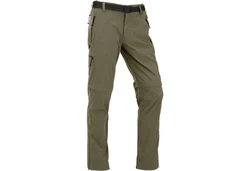 Maul Sport Funktionshose Zipp-Off Hose Omtaria XT Khaki/Braun/Dunkelgrün