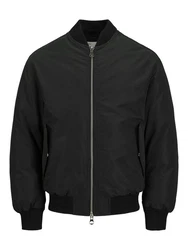 Jack & Jones Jacke (1-St) Schwarz/Dunkelgrau