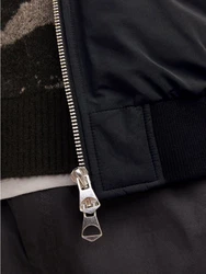 Jack & Jones Jacke (1-St) Schwarz/Dunkelgrau
