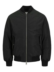Jack & Jones Jacke (1-St) Schwarz/Dunkelgrau