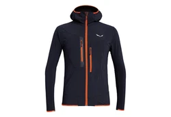 Salewa Funktionsjacke 2 Durastretch Dunkelblau/Hellblau/Orange/Rot