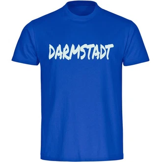 multifanshop T-Shirt Herren Darmstadt - Textmarker Textmarker