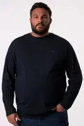 T-Shirt Men+ Langarmshirt Basic Bauchfit Rundhals bis 8 XL
