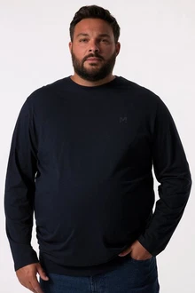 Men Plus T-Shirt Basic Bauchfit Rundhals Men Plus T-Shirt Basic Bauchfit Rundhals