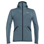 Salewa Funktionsjacke Midlayer Hellblau/Dunkelblau/Grau