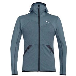 Salewa Funktionsjacke Midlayer Hellblau/Dunkelblau/Grau