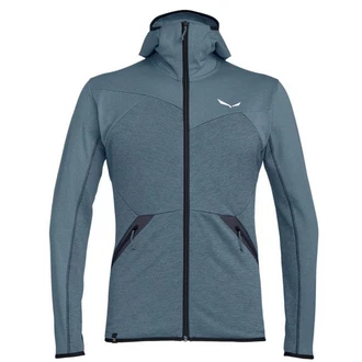Salewa Funktionsjacke Midlayer Hellblau/Dunkelblau/Grau