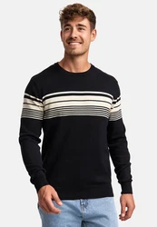 Indicode Strickpullover INLeague Schwarz