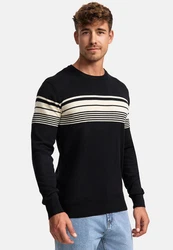 Indicode Strickpullover INLeague Schwarz