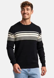 Indicode Strickpullover INLeague Schwarz