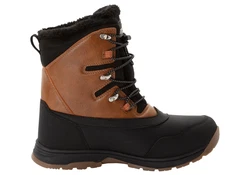 Icepeak Winterboots ALMONT MR Schwarz/Dunkelbraun/Braun