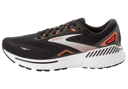 Brooks Adrenaline GTS 23 Laufschuh Schwarz/Mandarinrot/Silber
