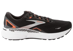 Brooks Adrenaline GTS 23 Laufschuh Schwarz/Mandarinrot/Silber