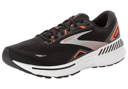 Brooks Adrenaline GTS 23 Laufschuh Schwarz/Mandarinrot/Silber