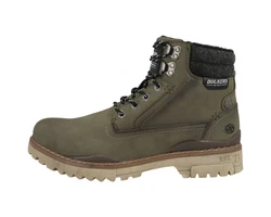 Dockers by Gerli Herren Schnürboots 47LY001 Dunkelgrün/Khaki