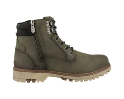 Dockers by Gerli Herren Schnürboots 47LY001 Dunkelgrün/Khaki