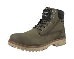 Dockers by Gerli Herren Schnürboots 47LY001 Dunkelgrün/Khaki