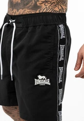 Lonsdale Badehose Kirbuster Schwarz