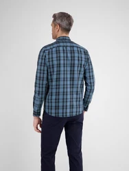 LERROS Karohemd Blau/Hellblau/Dunkelblau