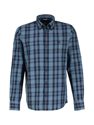 LERROS Karohemd Blau/Hellblau/Dunkelblau