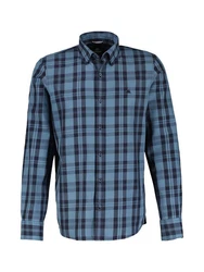 LERROS Karohemd Blau/Hellblau/Dunkelblau