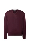 MAERZ Muenchen V-Ausschnitt Pullover/Pullunder Dunkelrot/Bordeaux/Rot