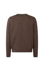 MAERZ Muenchen Pullunder Grau/Braun/Dunkelbraun/Khaki
