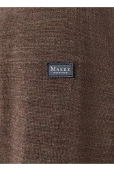 MAERZ Muenchen Pullunder Grau/Braun/Dunkelbraun/Khaki