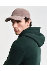 GANT FRONT GRAPHIC SWEAT HOODIE Dunkelgrün/Orange