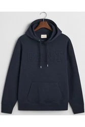 Gant Strickpullover Dunkelblau/Blau/Hellblau