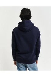 Gant Strickpullover Dunkelblau/Blau/Hellblau