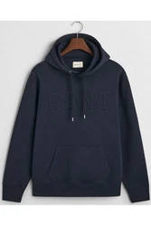 Gant Strickpullover Dunkelblau/Blau/Hellblau