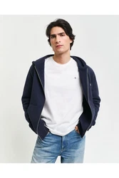 Gant Strickpullover Sweater Dunkelblau/Blau/Hellblau