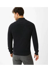 Brax Strickjacke Style JOHN Dunkelgrau