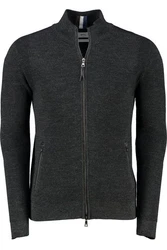 Brax Strickjacke Style JOHN Dunkelgrau