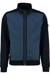 Pierre Cardin Strickjacke Dunkelblau/Blau/Grau