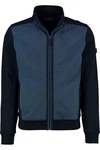 Pierre Cardin Strickjacke Dunkelblau/Blau/Grau