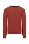 FYNCH-HATTON Strickpullover O-Neck Rot/Orange