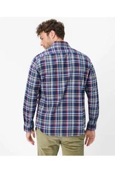 Brax Langarmhemd Hellblau/Dunkelgrün/Blau/Dunkelblau/Gelb/Mischfarben/Rot