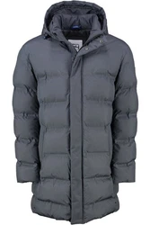 S4 Jackets Wollmantel Grau/Blau/Dunkelblau/Dunkelgrau