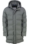 S4 Jackets Wollmantel Grau/Dunkelgrün/Hellgrau