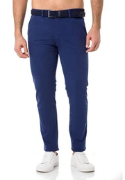 Jeanshemd inklusive hochwertigem Stretch-Grtel Casual Diese Hose kommt mit einem modischen und robusten Stretch-Grtel.