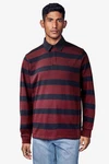 Next Rugbyshirt  Rot/Lila/Dunkelrot/Bordeaux/Braun