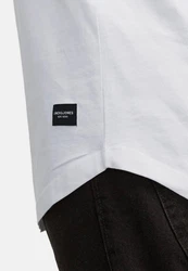 Jack & Jones Langarmshirt Jjenoa Weiß/Grau