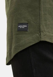 Jack & Jones Langarmshirt Jjenoa Dunkelgrün